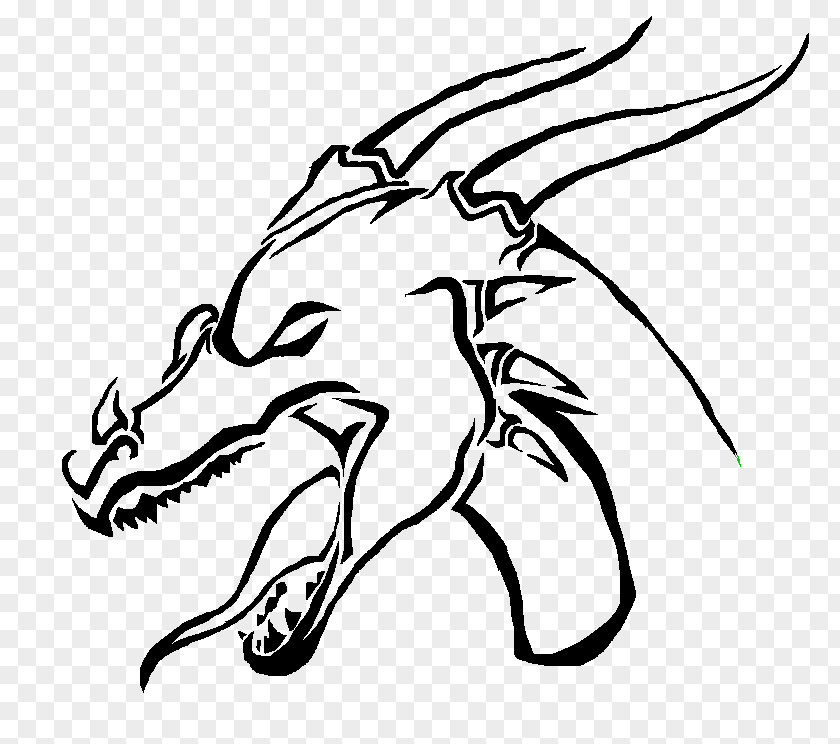 Dragon Head Cat Carnivora Something Big Drawing Clip Art PNG