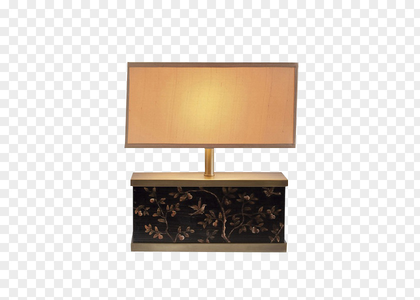 Gauze Brown Lamp Electric Light PNG