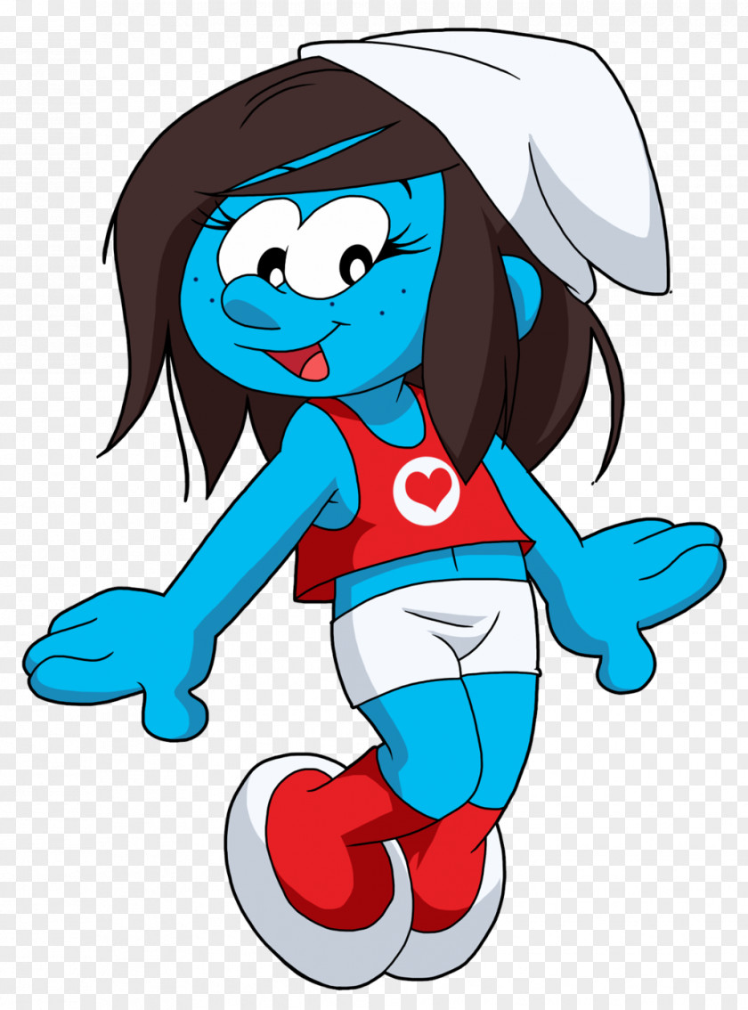 Smurfs Work Of Art Portrait PNG