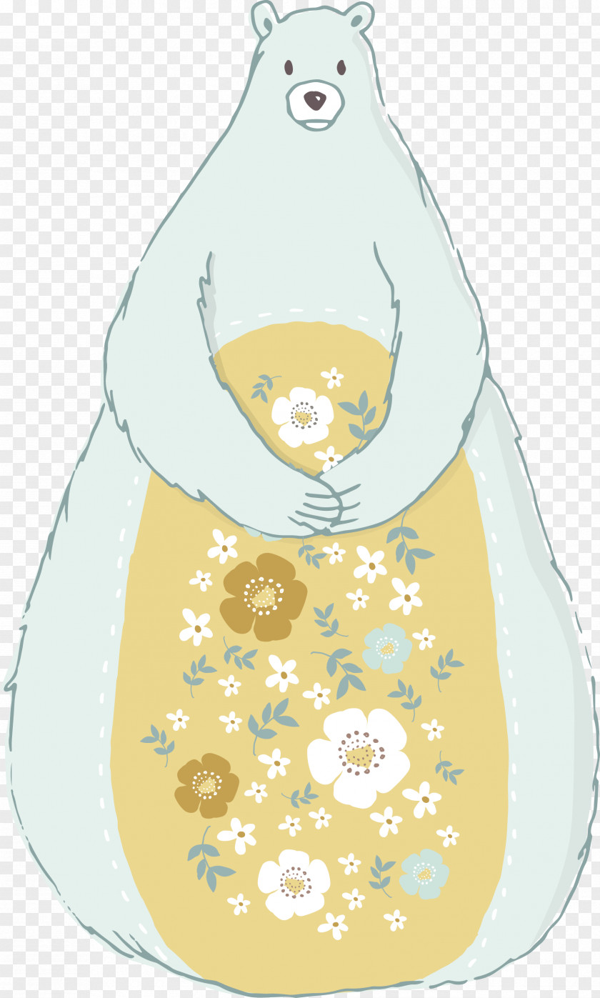 Snowman Bear PNG