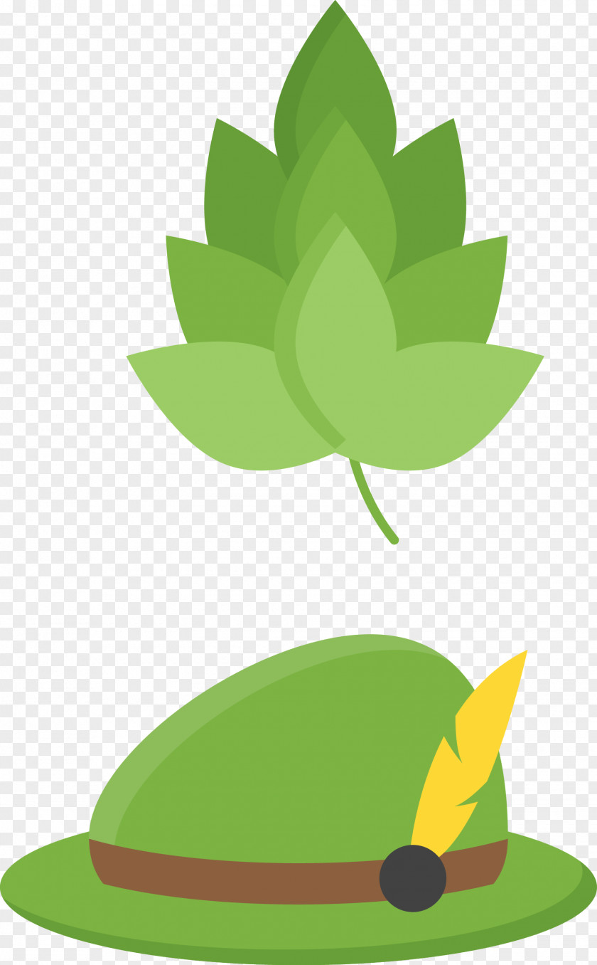 Vector Hat Green Clip Art PNG