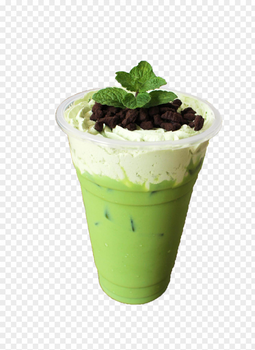 A Pot Of Tea Green Flavor Milk Matcha Bubble PNG