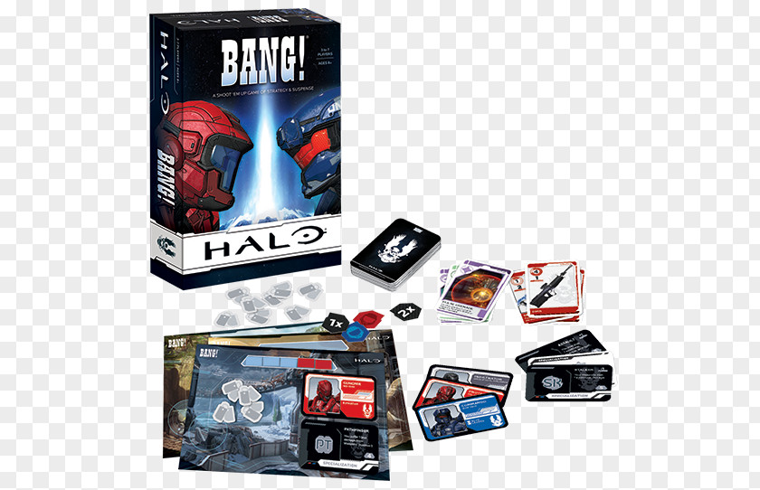 Board Xbox Infinity Bang! Halo 3 Card Game PNG