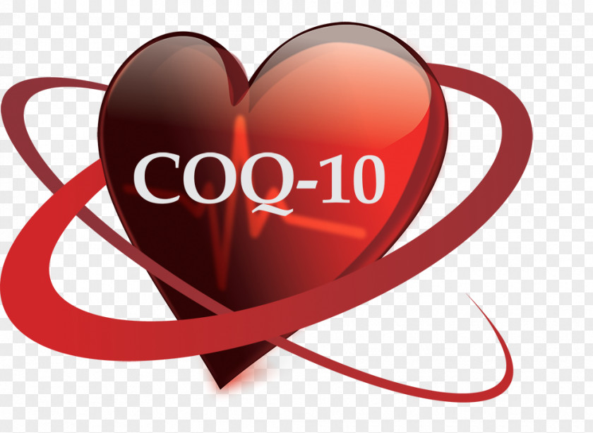 Heart-shaped Dietary Supplement Heart Coenzyme Q10 PNG