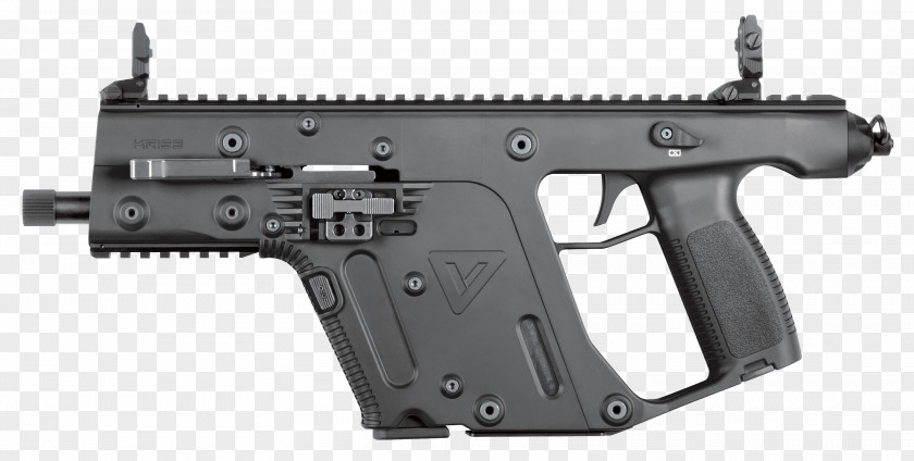 Weapon KRISS Vector 10mm Auto Semi-automatic Pistol Firearm PNG