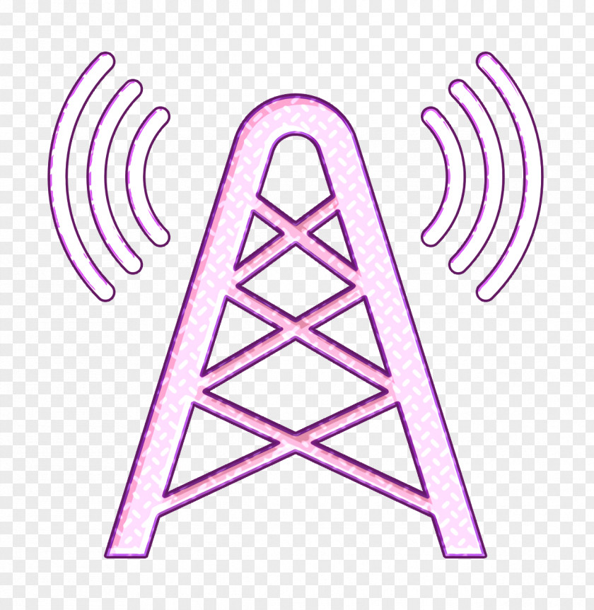 Antenna Icon Phone Signal Tower PNG