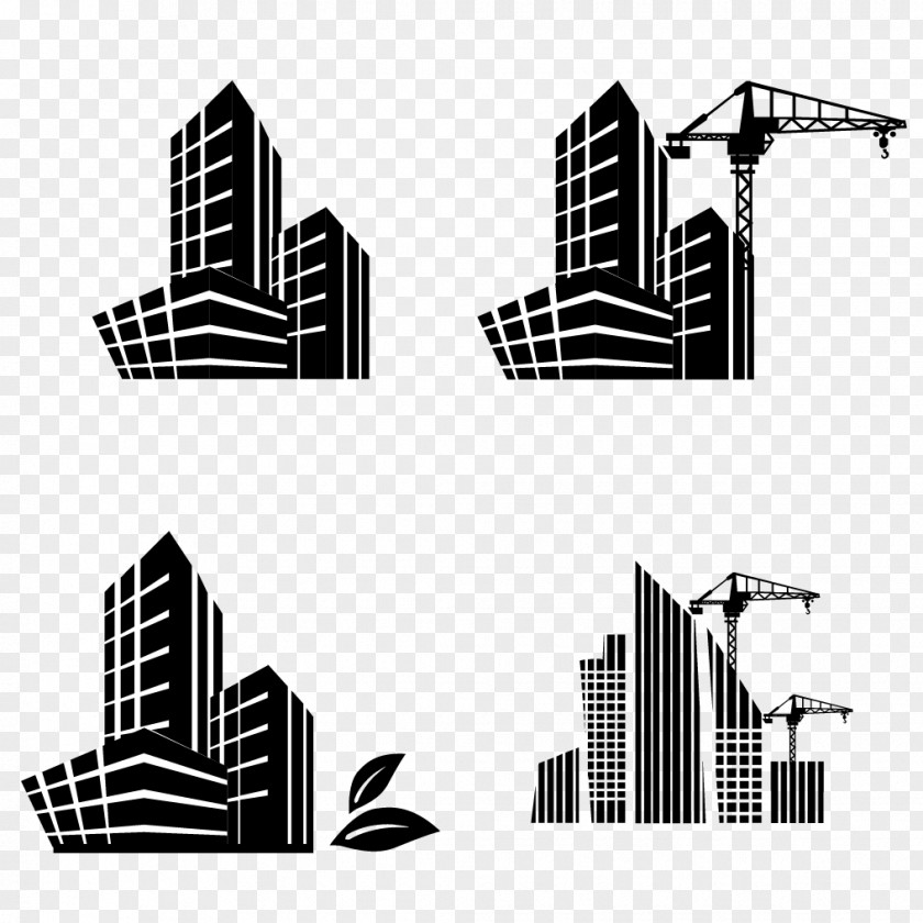 Building Logo Architecture Facade Graphics PNG