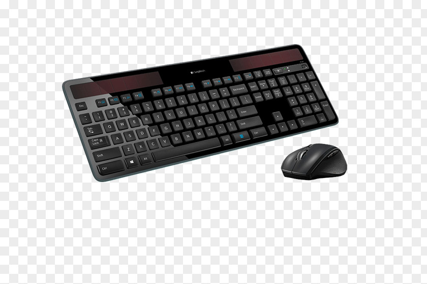 Computer Mouse Keyboard Logitech Wireless Solar K750 For Mac PNG