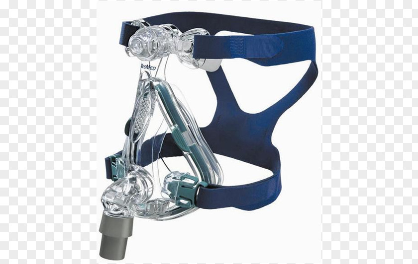 Face Continuous Positive Airway Pressure ResMed Obstructive Sleep Apnea Full Diving Mask PNG