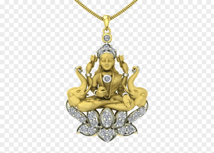 Lakshmi Kali Charms & Pendants Jewellery Locket Gold PNG