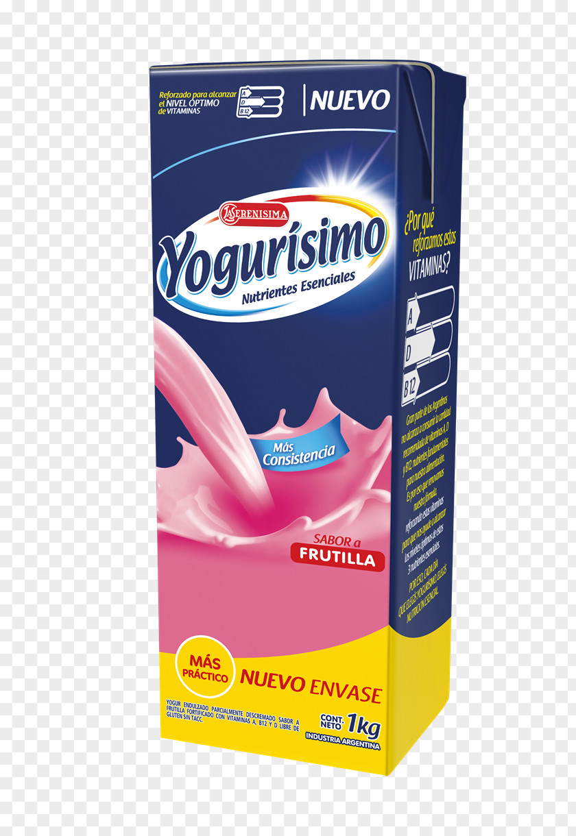 Tetra Pack La Serenísima Yoghurt Dairy Products Box PNG