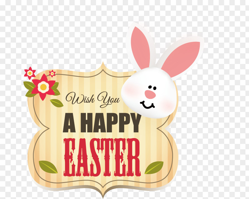 Easter Pattern Bunny Egg Clip Art PNG