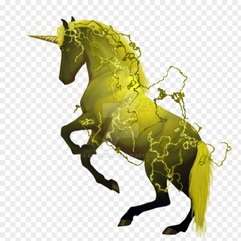 Electrical Storm Mustang Stallion Pack Animal Legendary Creature Naturism PNG