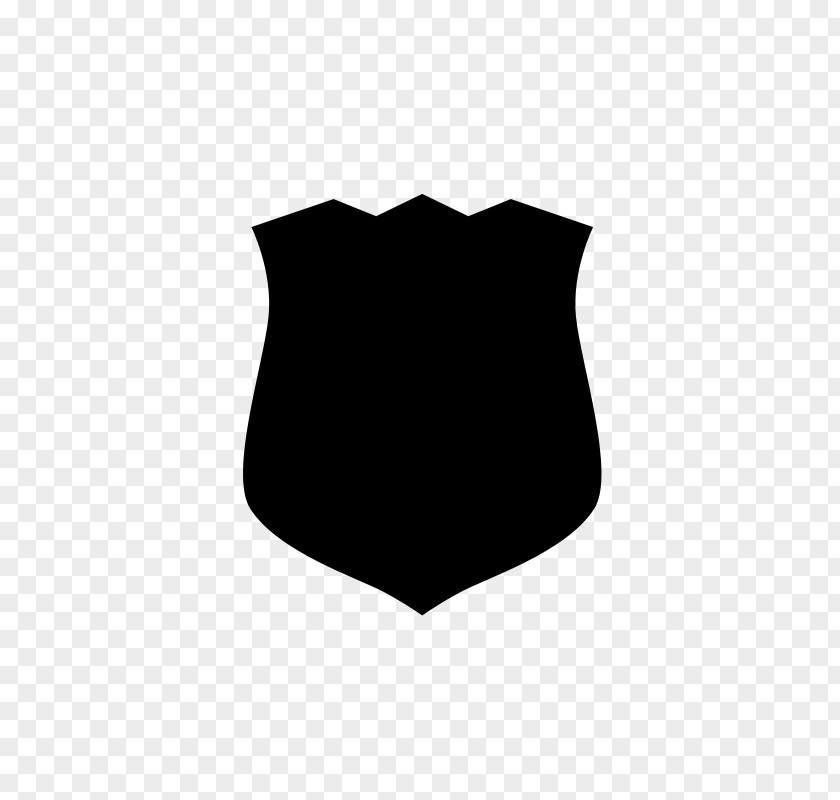 Silhouette Badge Police Officer Clip Art PNG