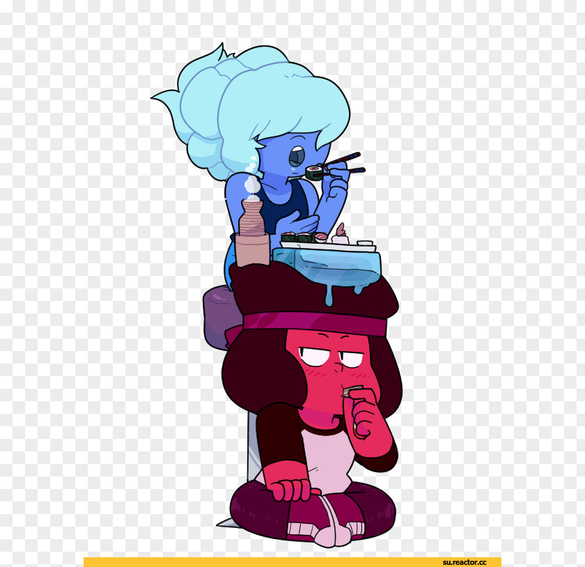 Steven Universe Promo Garnet Sapphire Ruby Gemstone Amethyst PNG