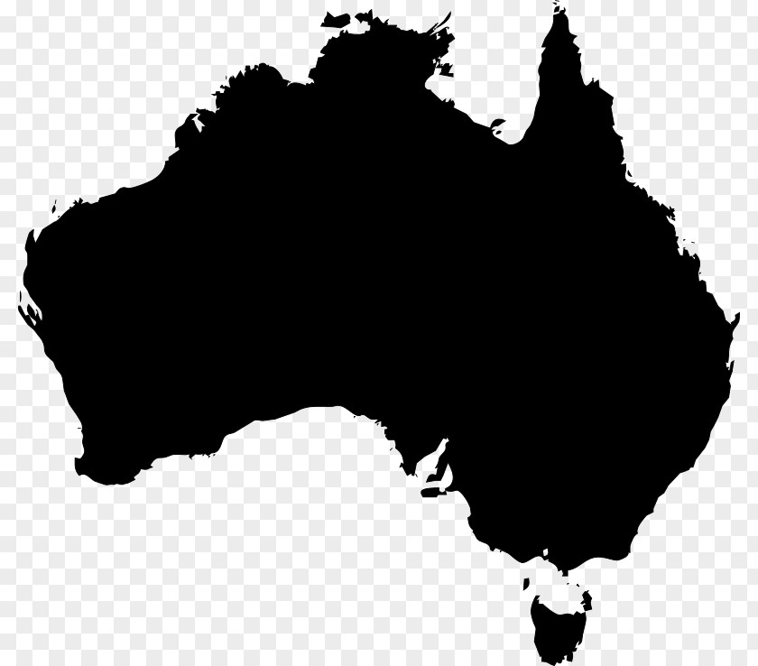 Australia World Map PNG