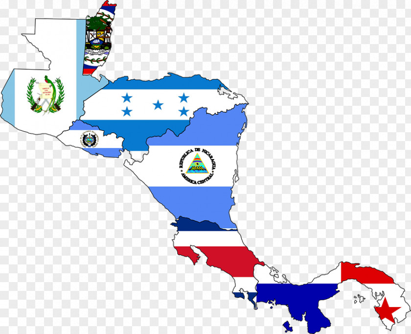 Central Guatemala United States Nicaragua National Flag Spanish PNG