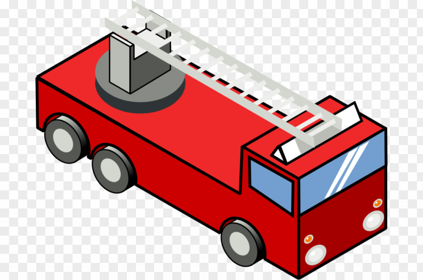 Engine Car Fire Truck Firefighter Clip Art PNG