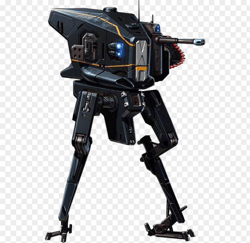 Machine Gun Robot Mecha PNG