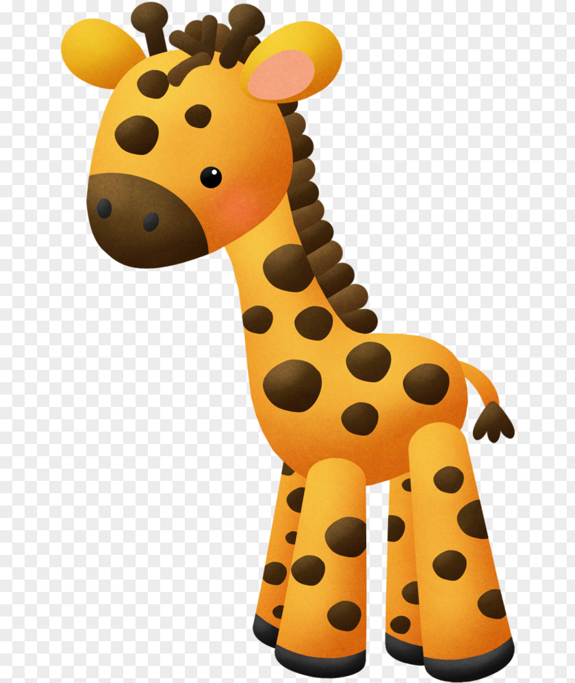Snout Terrestrial Animal Giraffe Giraffidae Figure Toy Yellow PNG