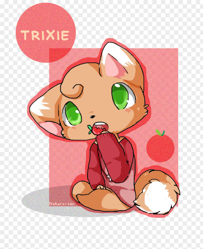 Trixie Clip Art Illustration Ear Character Fruit PNG