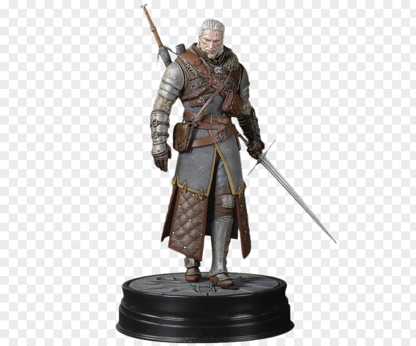 Figurines The Witcher 3: Wild Hunt Geralt Of Rivia Statue Video Game PNG