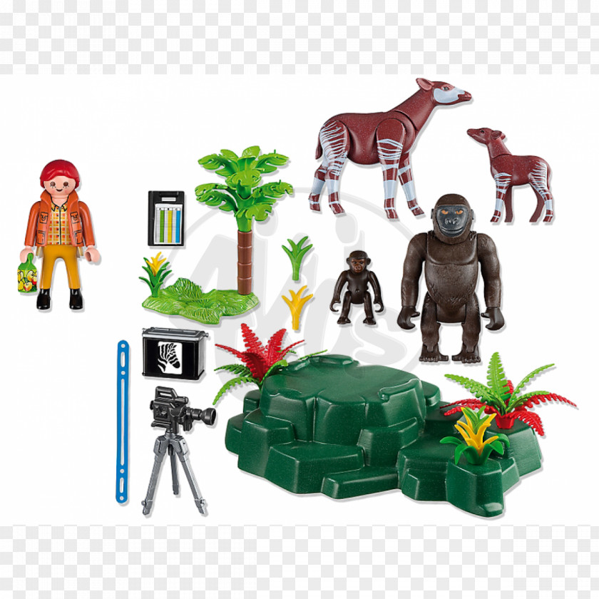 Gorilla Okapi Playmobil Toy LEGO PNG