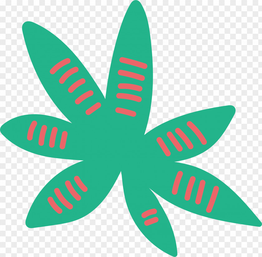 Logo Font Leaf Green M PNG