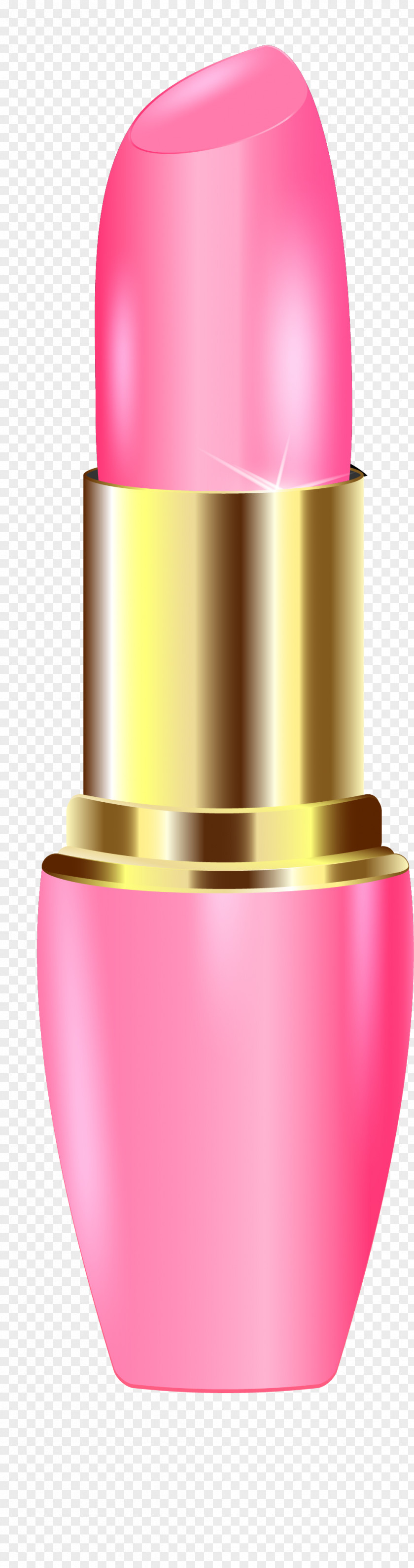 Pink Lipstick Cosmetics Clip Art PNG