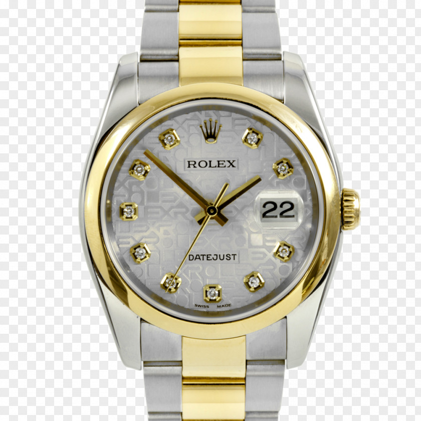 Silver Jubille Celebration Rolex Datejust Watch Strap Omega SA PNG