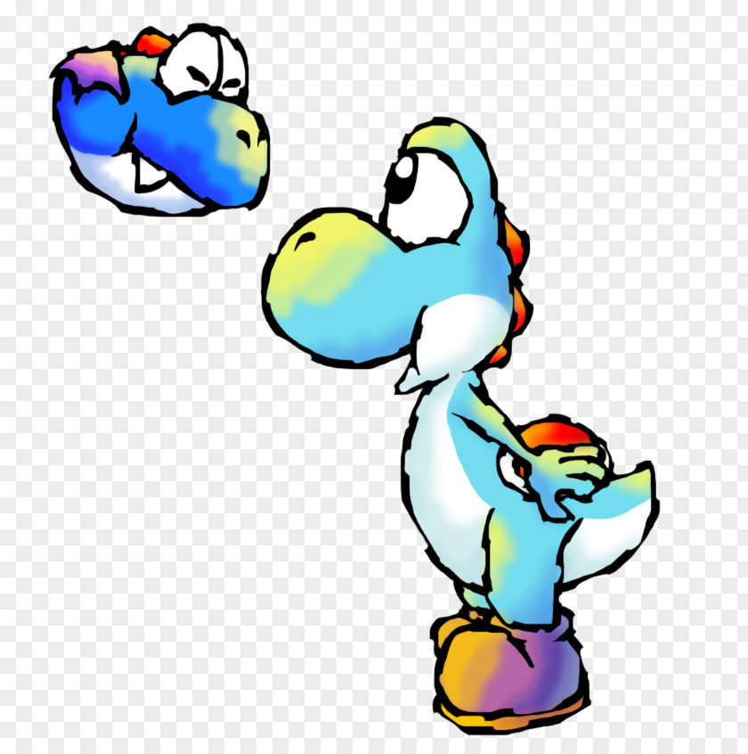 Yoshi Super Mario 3D Land Yoshi's Story Light Blue Birdo PNG