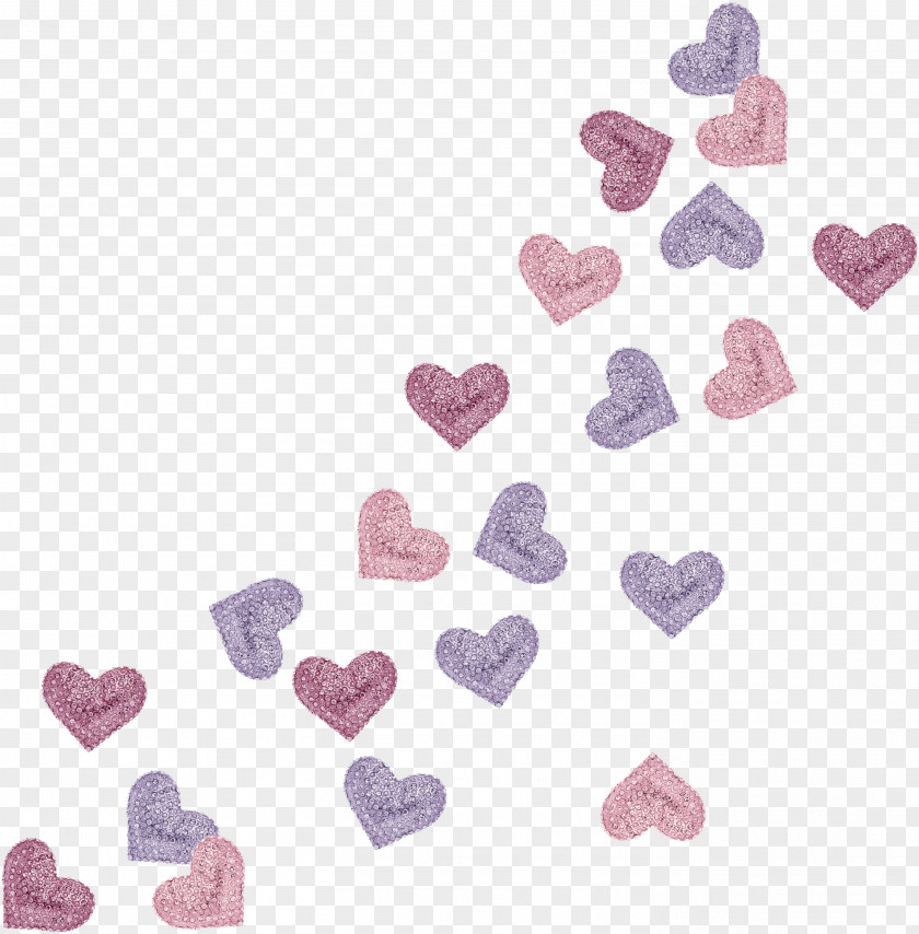 Beautiful Floating Hearts Heart Euclidean Vector PNG