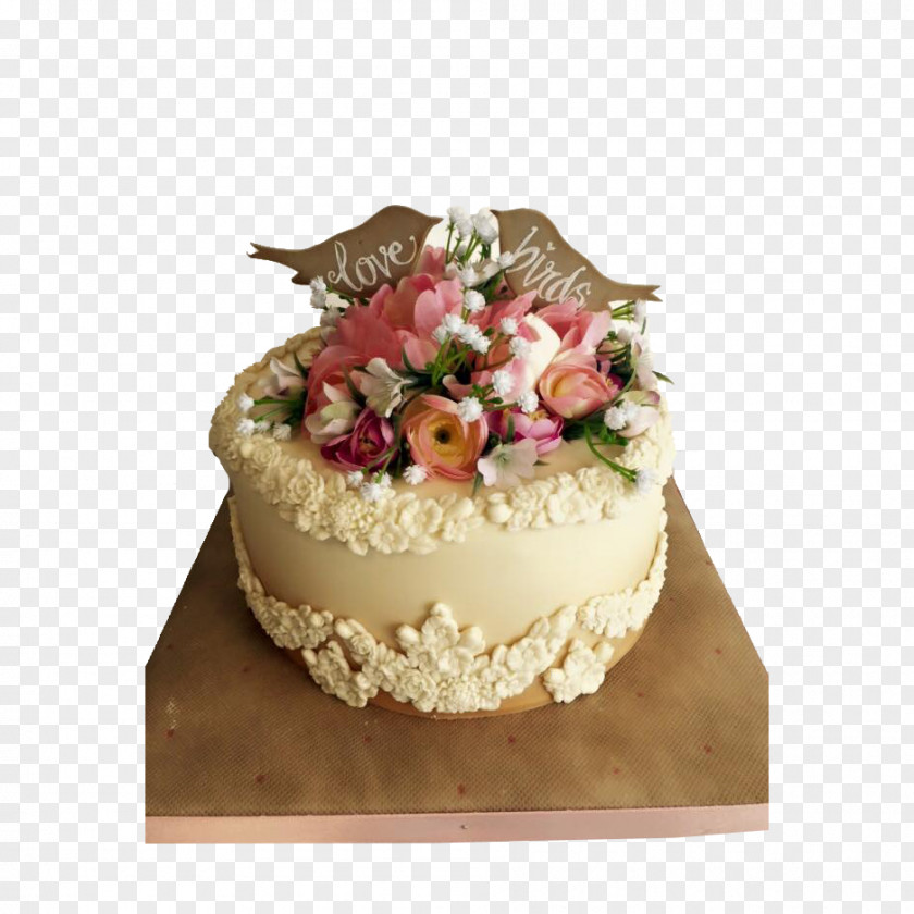 Cake Sugar Buttercream Torte Decorating PNG