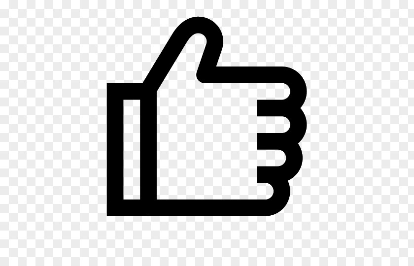 Icon Design Like Button Thumb Signal PNG