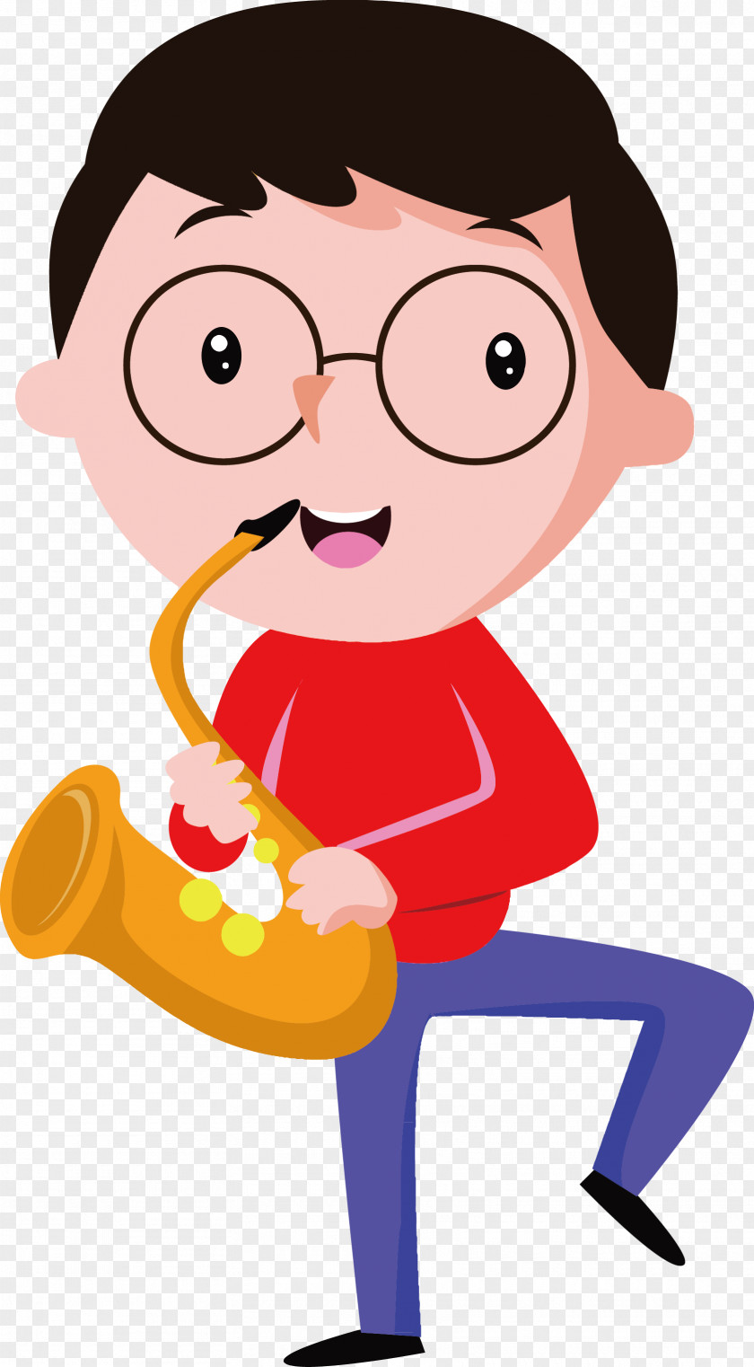 People Child Vector Decoration Musical Instrument Cartoon Illustration PNG