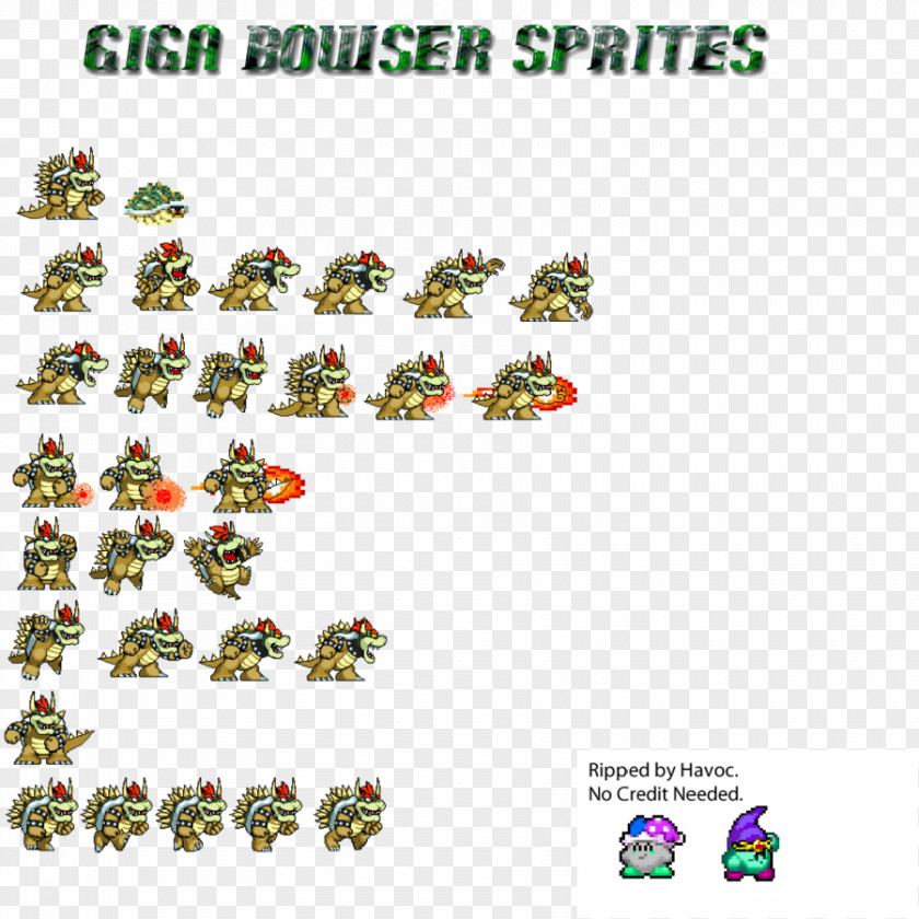 Sprite Mario & Luigi: Bowser's Inside Story Super World Superstar Saga PNG