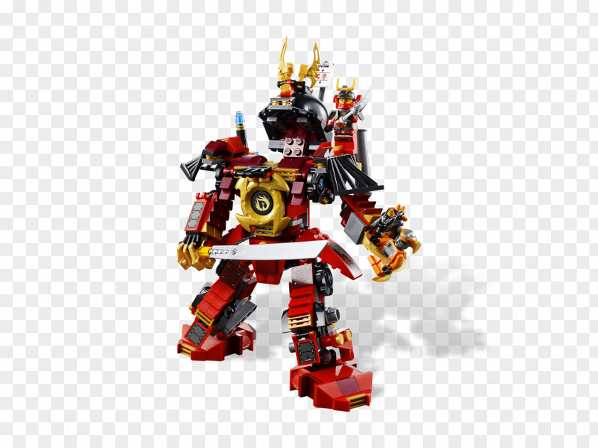 Toy LEGO 9448 NINJAGO Masters Of Spinjitzu Samurai Mech Lego Ninjago Minifigure PNG