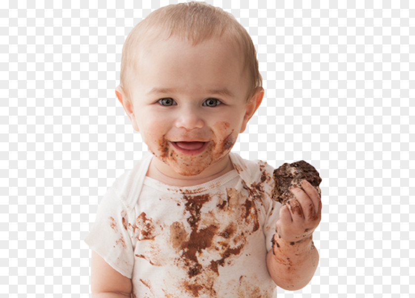 Baby Cupcake Chocolate Bar Cake Eating PNG