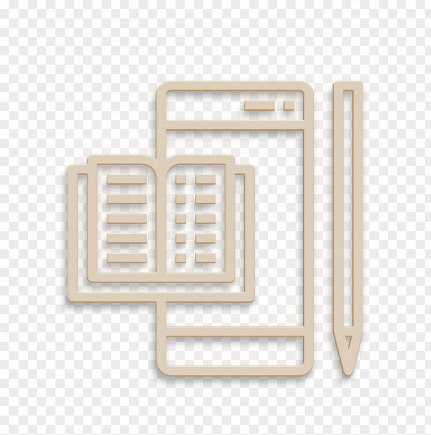 Book And Learning Icon Ebook PNG