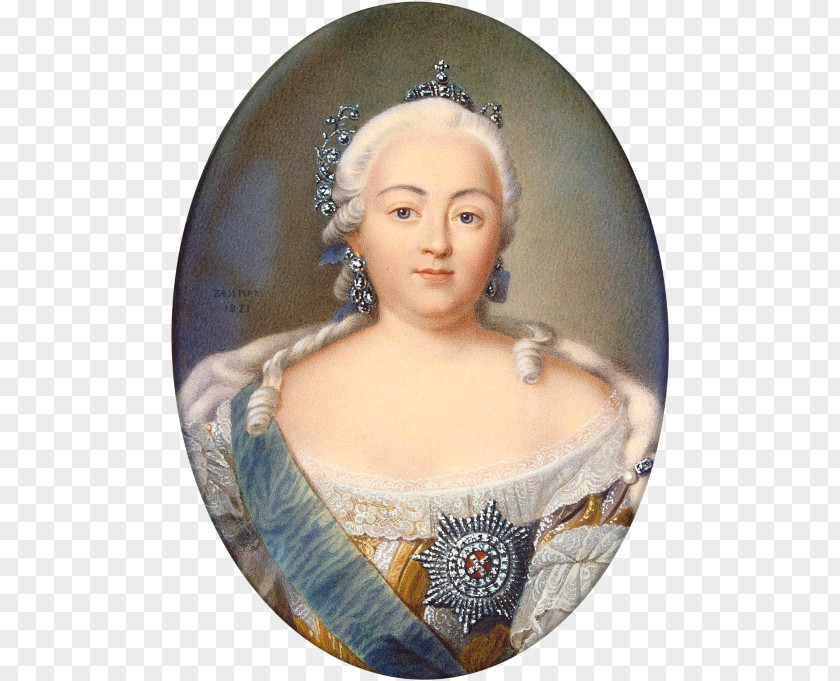Russia Elizabeth Of Russian Empire Portrait Empress Petrovna House Romanov PNG