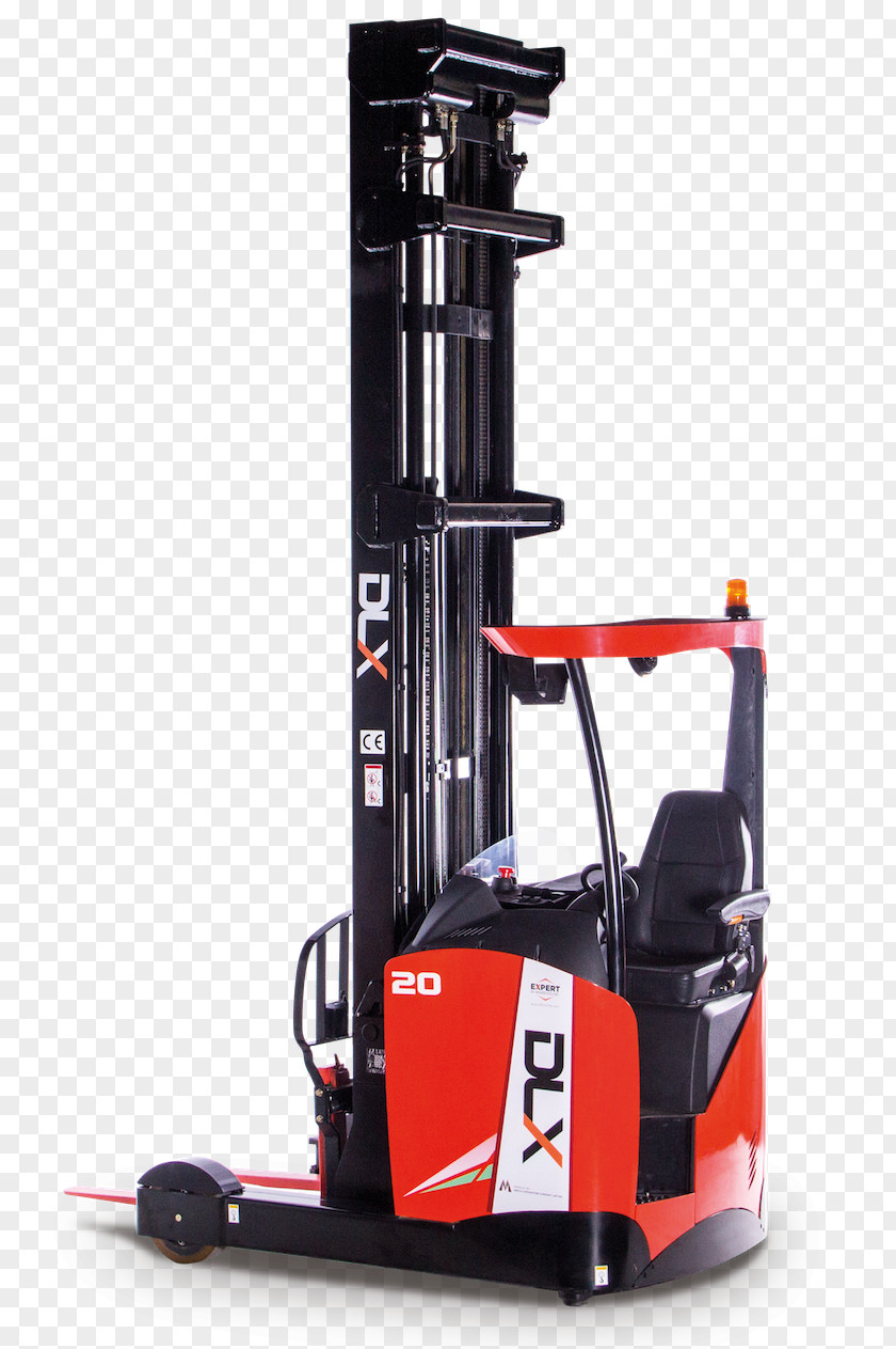 Sit And Reach Forklift Reachtruck Business Machine PNG