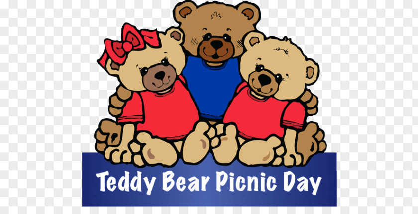 Bear Teddy Bears' Picnic Stuffed Animals & Cuddly Toys Clip Art PNG