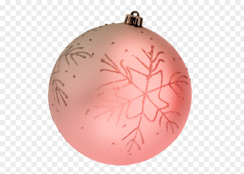 Christmas Ornament Pink M PNG