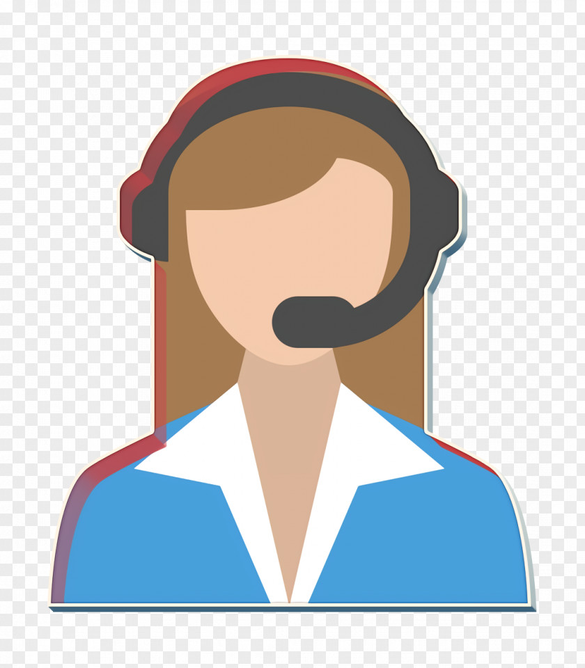 Ear Neck Business Icon Customer Service PNG