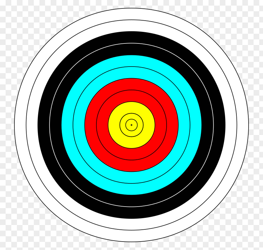 Target Archery Shooting Bullseye Arrow PNG