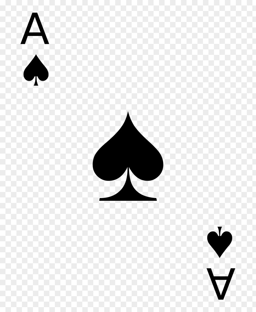Ace Card Playing Skat Suit Game Spades PNG
