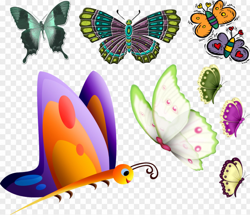 Butterfly Monarch Clip Art PNG