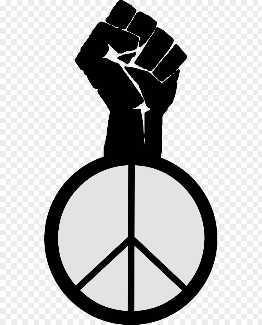 Female Symbole Peace Symbols Raised Fist Clip Art PNG