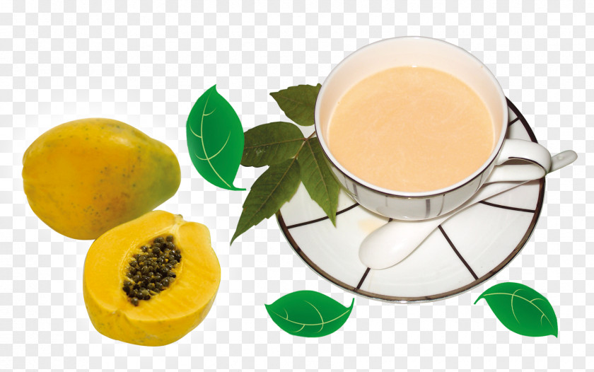 Papaya Nectar Earl Grey Tea Lemon Auglis PNG