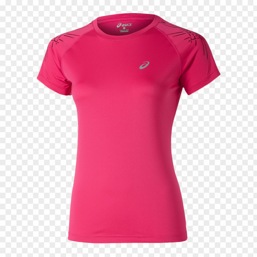 Pink Tshirt T-shirt Clothing Crew Neck Gildan Activewear PNG